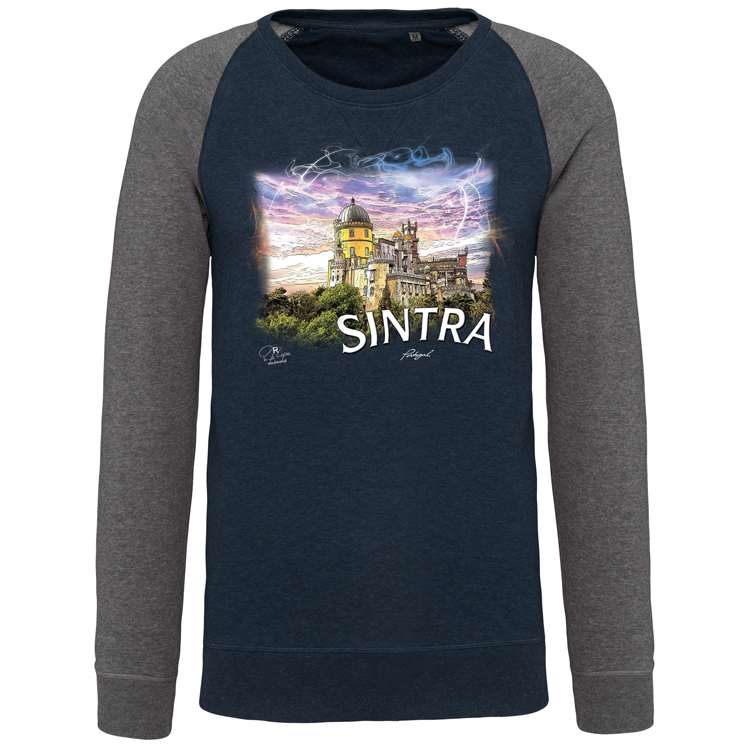 Sweatshirt Bicolor sem capuz Palácio - Image 3