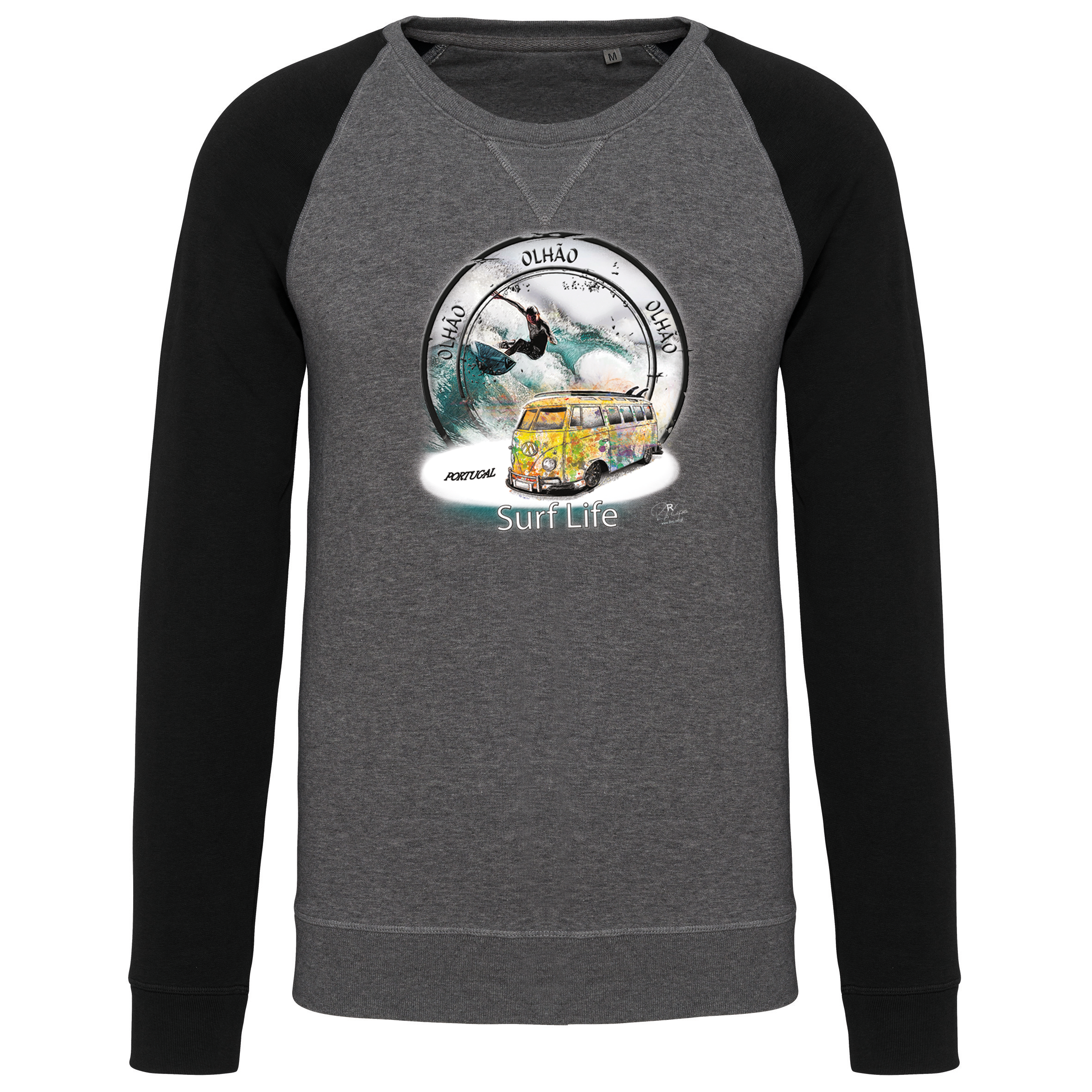 Sweatshirt Bicolor sem capuz Sur Life Olhão - Image 4