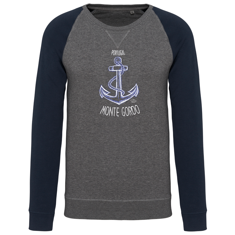 Sweatshirt Bicolor sem capuz Âncora Monte Gordo - Image 2