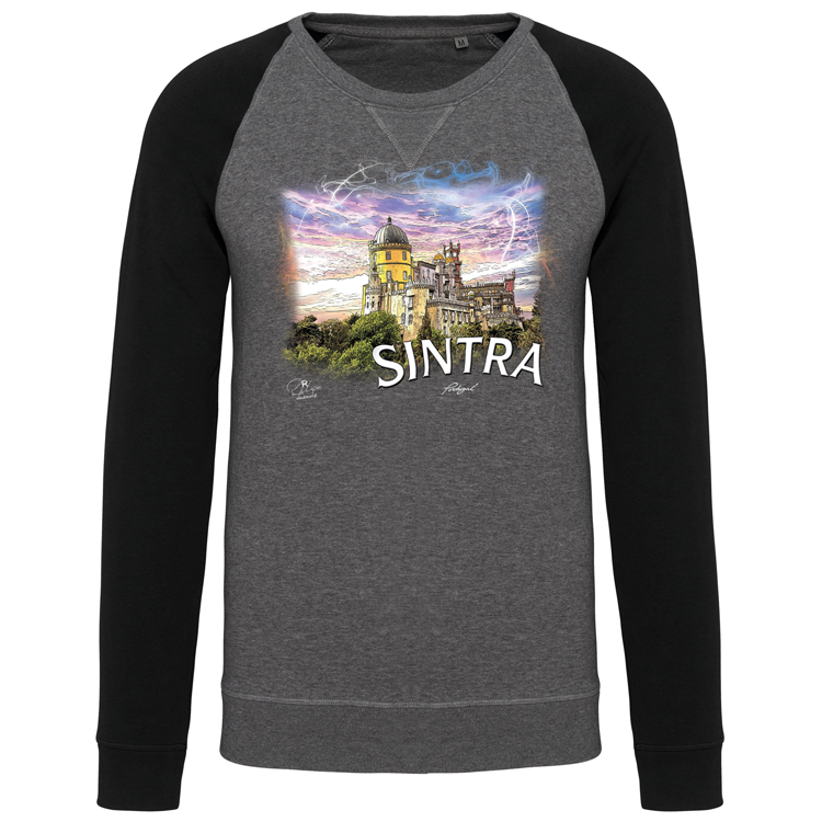 Sweatshirt Bicolor sem capuz Palácio - Image 4