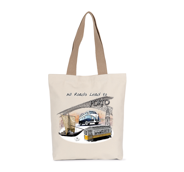 Sacos de Algodão All Roads Lead to Porto - Image 4