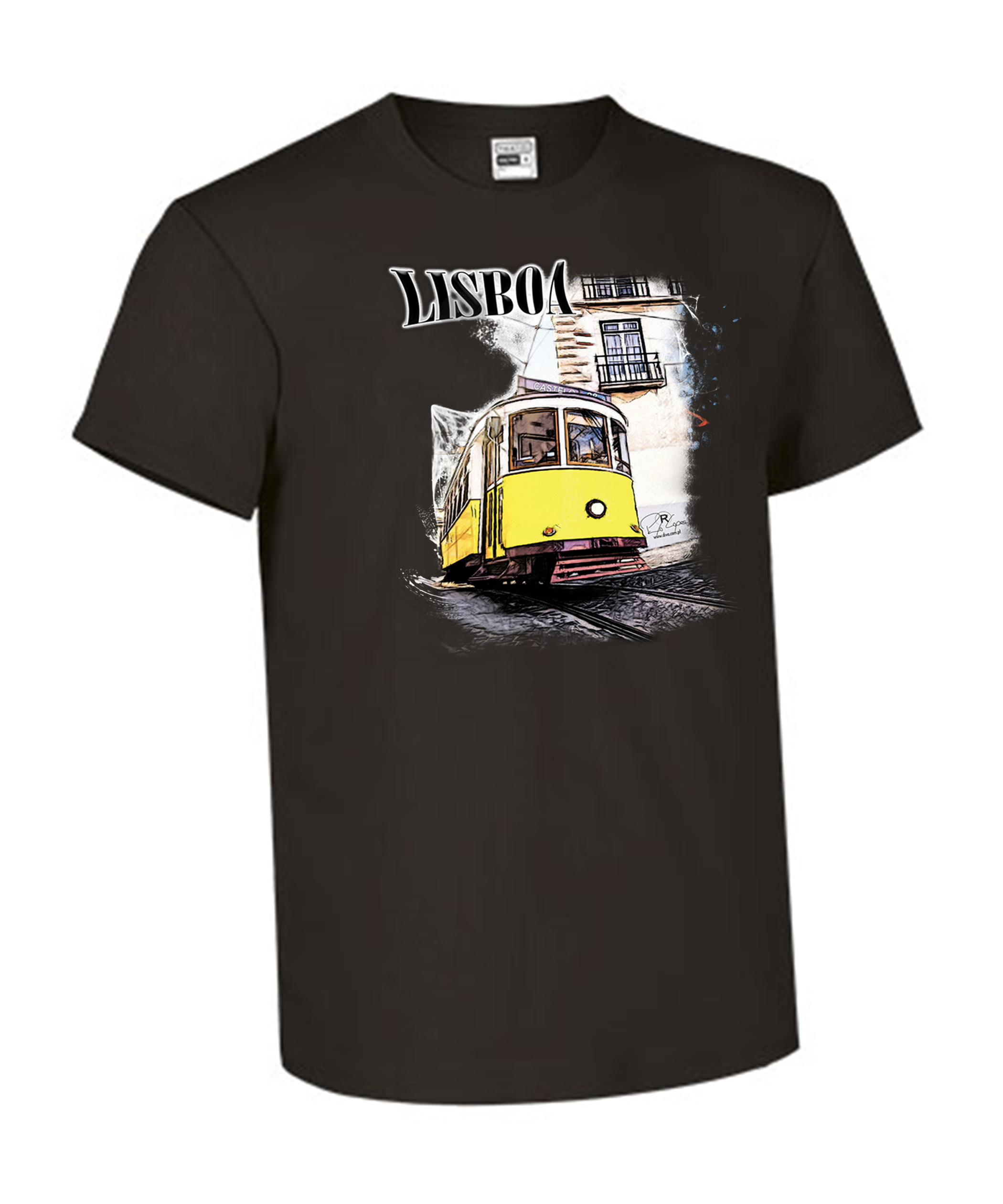 T-shirt Kids Crazy Tram